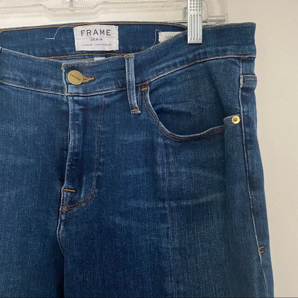 Frame | Le Skinny de Jeanne Tuckahoe front slit - Picture 5 of 9